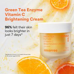 Green Tea Enzyme Vitamin C Brightening Cream, , large, image4