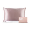 Silk Pillowcase - Queen Standard, PINK, large, image1