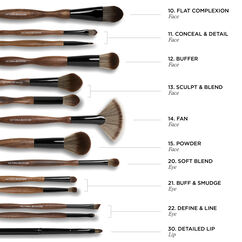 The Brush Collection - 10 Flat Complexion, , large, image3