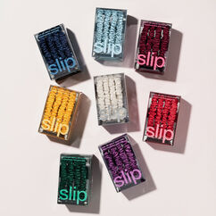 Pure Silk Skinny Scrunchies - Sky Blue, , large, image7