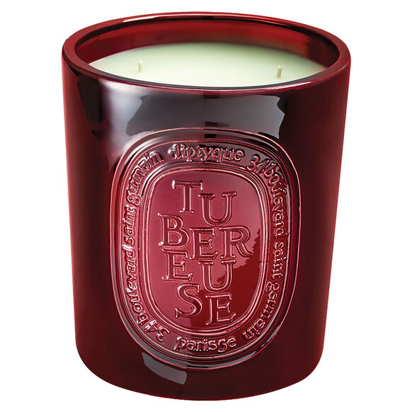 Red Tub&eacute;reuse Large Scented Candle, , large, image1