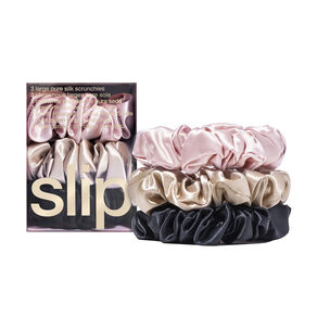 Pure Silk Large Scrunchies - Multi