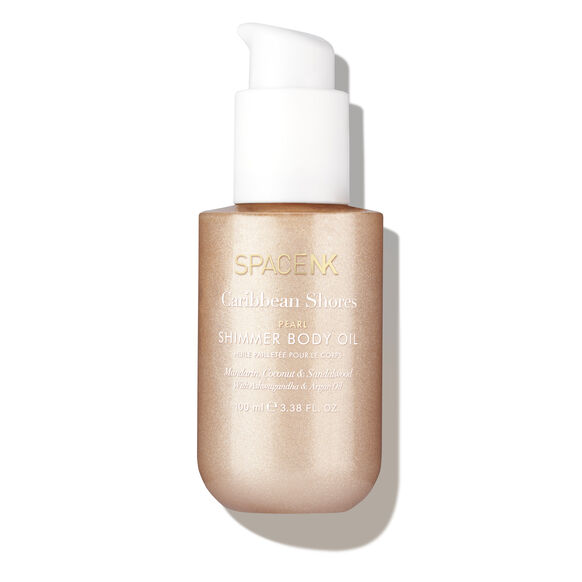 Caribbean Shores Shimmer Body Oil - Pearl, , large, image1