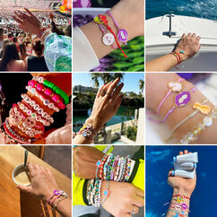 Alphabet Lucky Bracelet Charm, A, large, image4