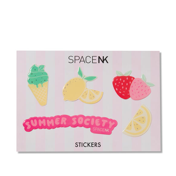Summer Society Gel Stickers, , large, image1