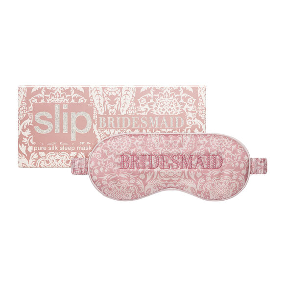 Pure Silk Sleep Mask - Bridesmaid, , large, image1