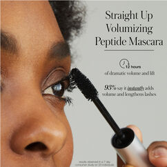 Straight Up&trade; Volumizing Peptide Mascara, , large, image5