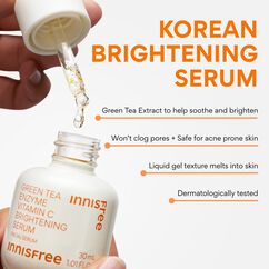 Green Tea Enzyme Vitamin C Brightening Serum, , large, image9