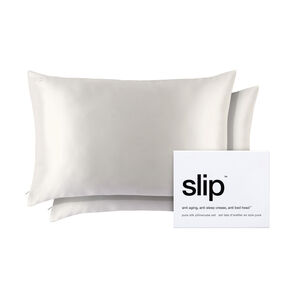 Pure Silk Queen Pillowcase Duo &ndash; White