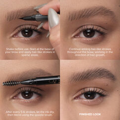 Microstroke Brow Pen, MEDIUM BROWN, large, image3