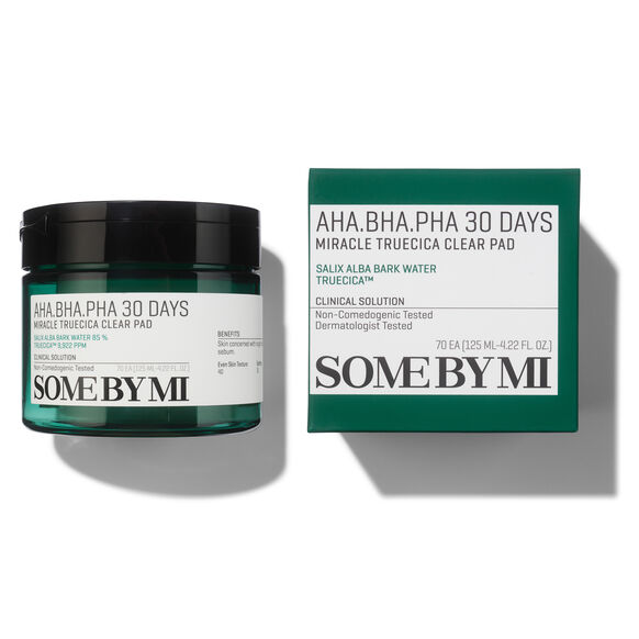 Some By Mi AHA-BHA-PHA 30 Days Miracle Truecica Clear Toner Pads, , large, image1