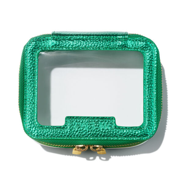 Mini Travel Bag - Metallic Green, , large, image1