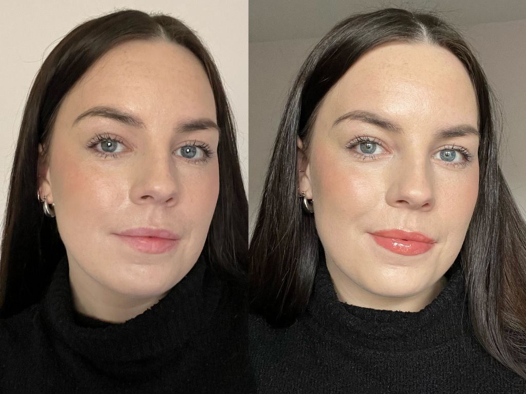 Before and after Charlotte Tilbury lip plumper | Space NK Before and after Charlotte Tilbury lip plumper | Space NK