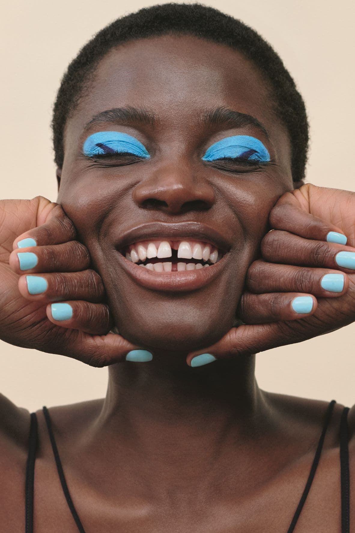 BBC Glow-Up Winner 2022: Blue Eyeshadow Look BBC Glow-Up Winner 2022: Blue Eyeshadow Look