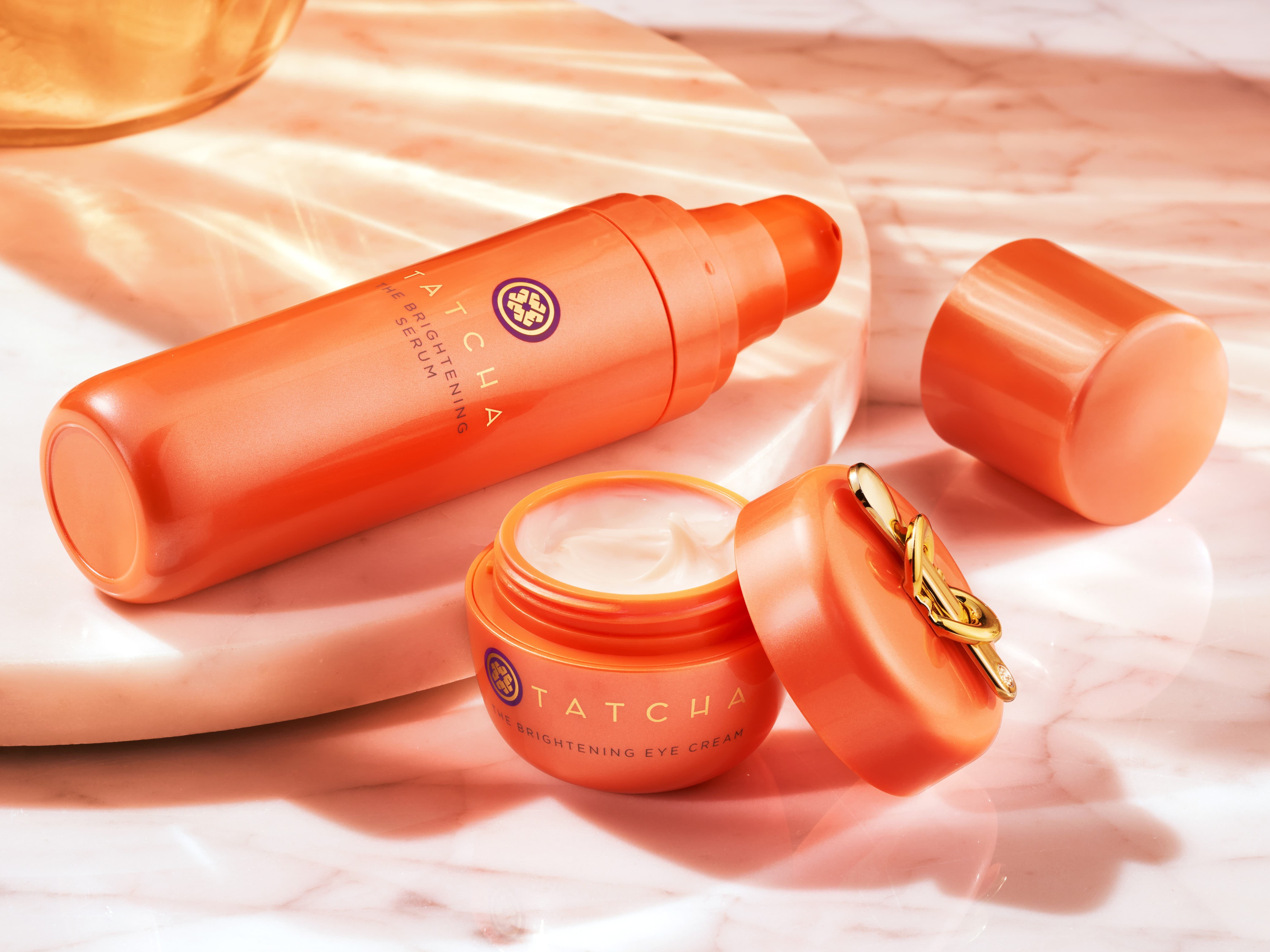 Tatcha Brightening Serum & Brightening Eye Cream Review | Space NK