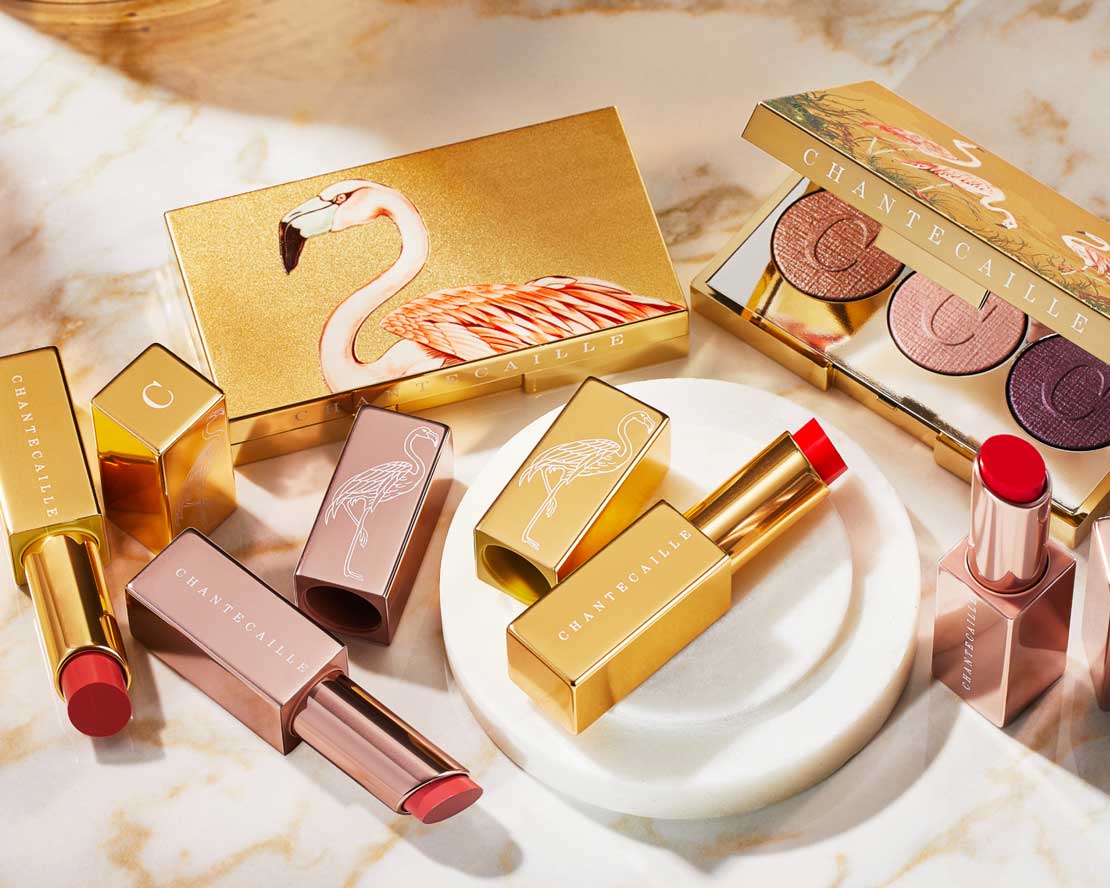 Explore Chantecaille's Flamingo Collection