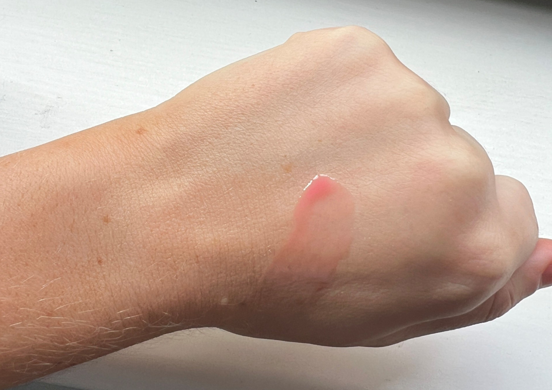 Maddy's Gisou Honey Infused Lip Oil Review Swatch