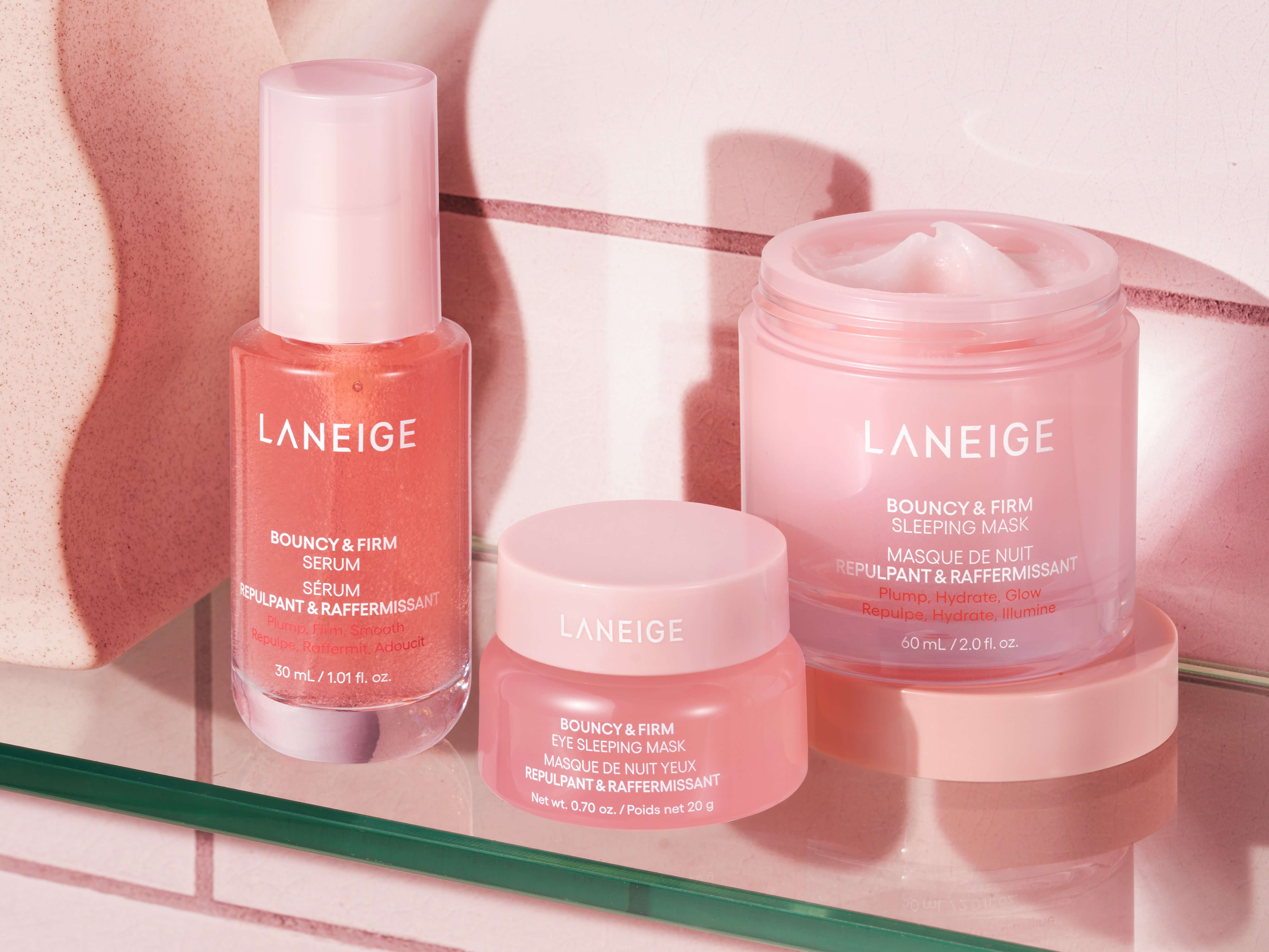 Laneige Bouncy & Firm Eye and Lip Treatments review | Space NK