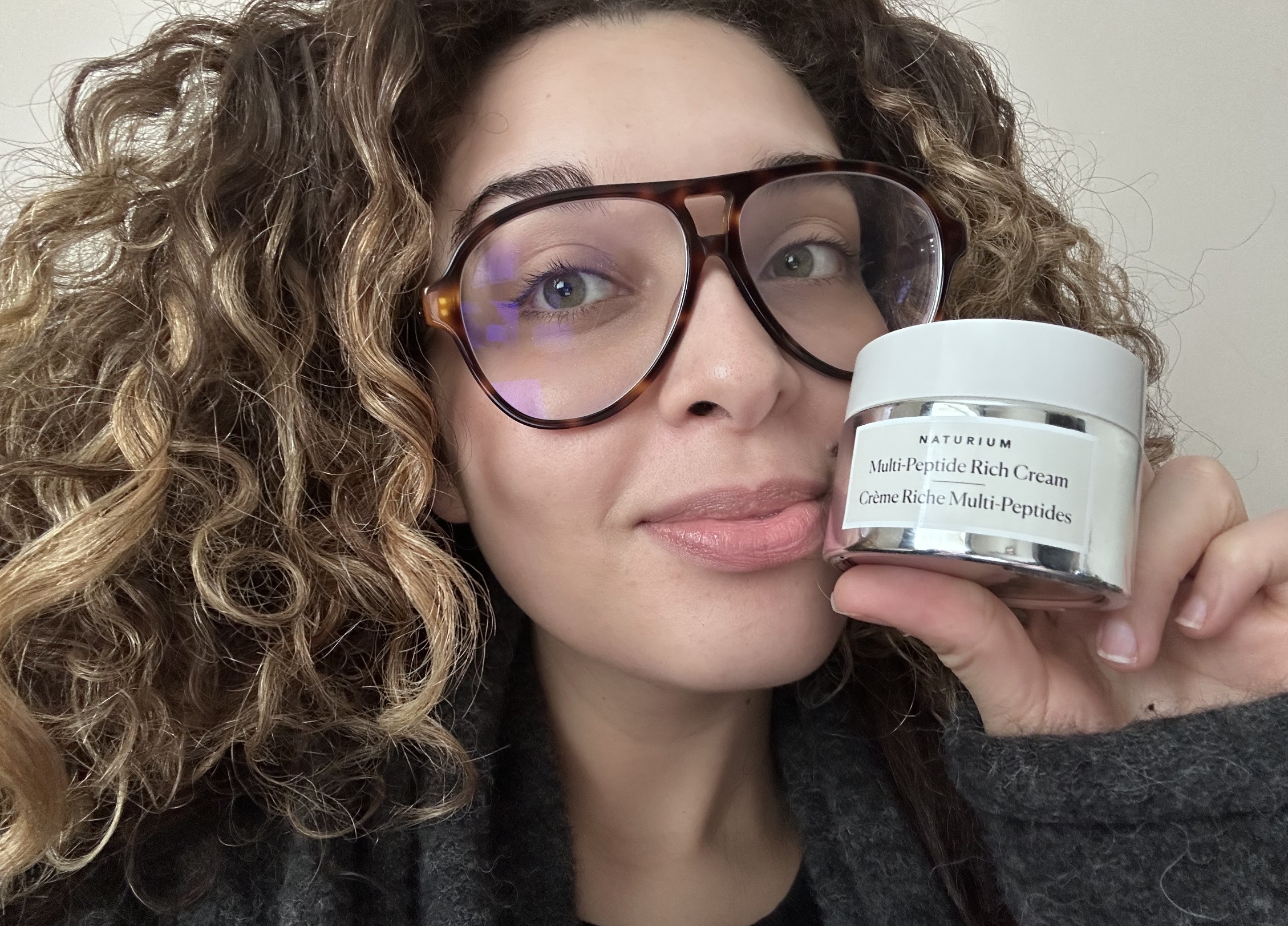 Ashlee's Naturium Multi-Peptide Rich Cream Review | Space NK
