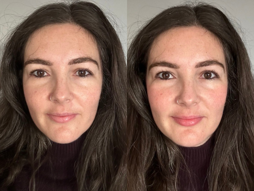 Before and after Milk Makeup Jelly Tint | Space NK Before and after Milk Makeup Jelly Tint | Space NK
