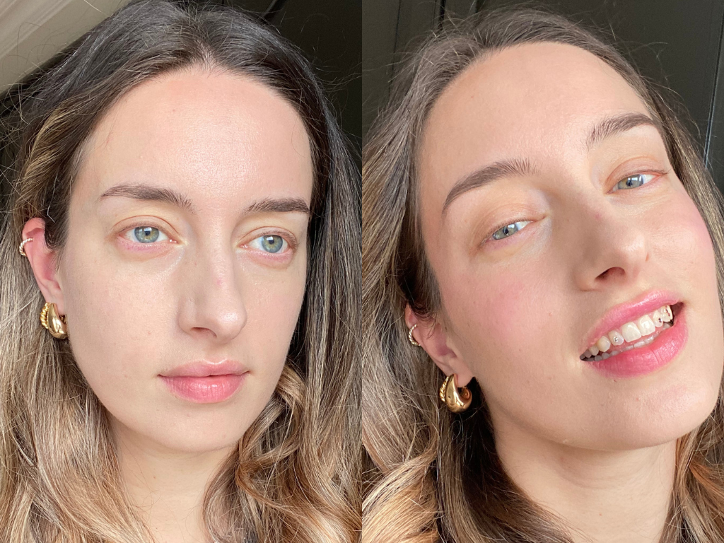 Before and after Milk Makeup Jelly Tint | Space NK Before and after Milk Makeup Jelly Tint | Space NK