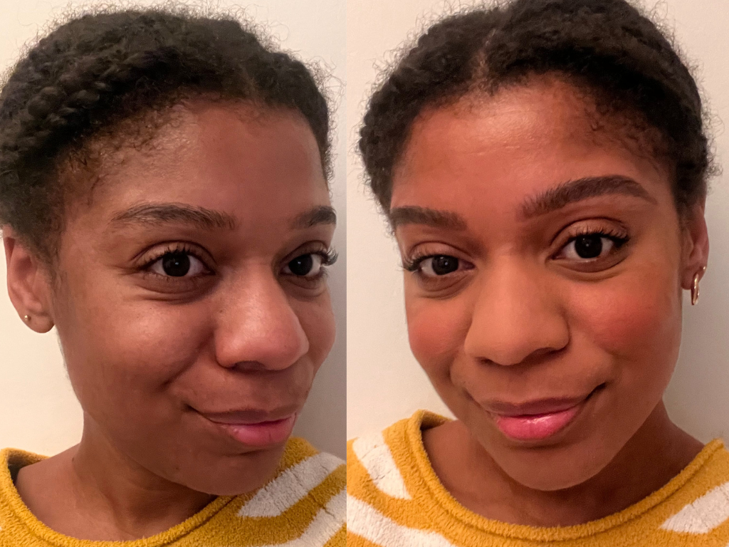 Before and after Milk Makeup Jelly Tint | Space NK Before and after Milk Makeup Jelly Tint | Space NK