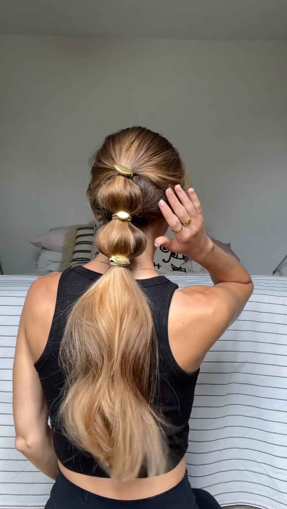 Bubble braid festival hairstyle Bubble braid festival hairstyle